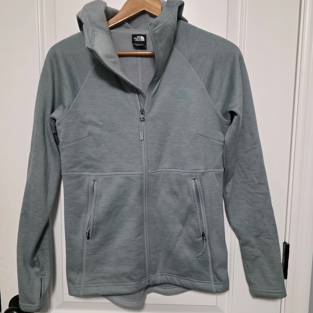 The North Face Full Zip Jacket Teal Womens S